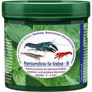 Naturefood Premiumsticks f�r Krebse und Krabben - M - 35 Gramm