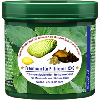 Naturefood Premium fr Filtrierer  ( z.B. Muscheln ) - XXS - 45 Gramm