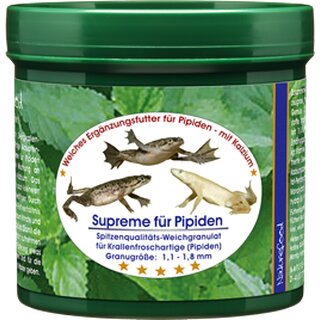 Naturefood Supreme fr Pipiden ( Krallenfrsche ) 55 Gramm