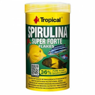 Tropical Spirulina 36% Super Forte Flockenfutter