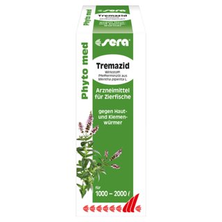 Sera Phyto med Tremazid - Haut- und Kiemenwürmer / 100 ml