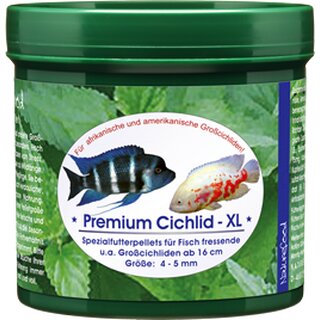 Naturefood Premium Pellets Cichlid - XL - 280 Gramm