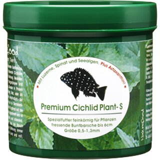 Naturefood Cichlid Plant - S - 850 Gramm